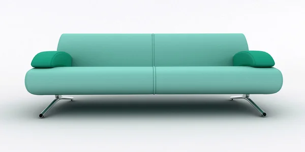 Interior design sofa isolated on white
