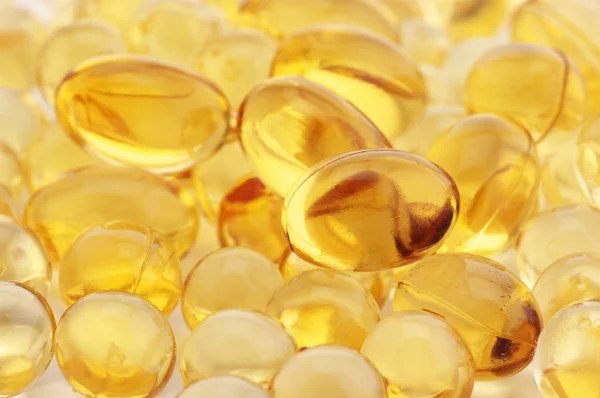 Vitamin and fish oil capsules
