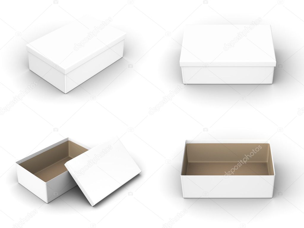 Blank Shoe Box