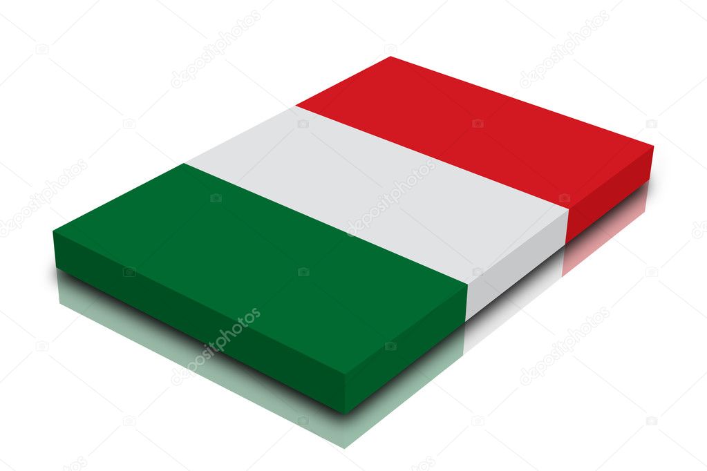 Italy Flag 3D