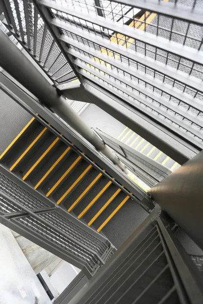 Modern metal stair