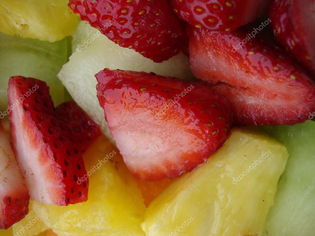 fruit cut up