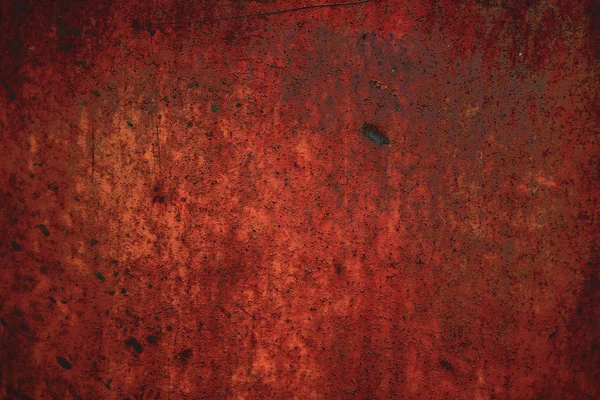 Red rusty metal background