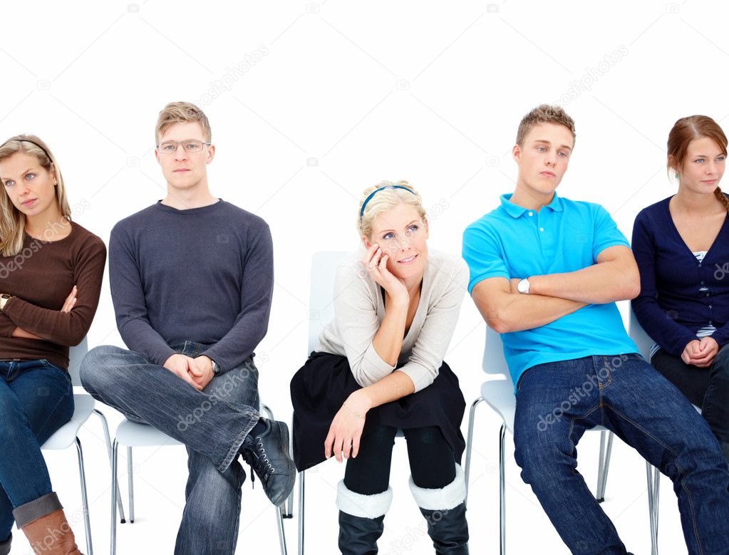 Students Sitting
