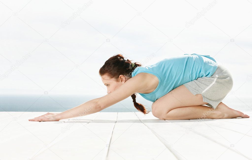 child pose yoga