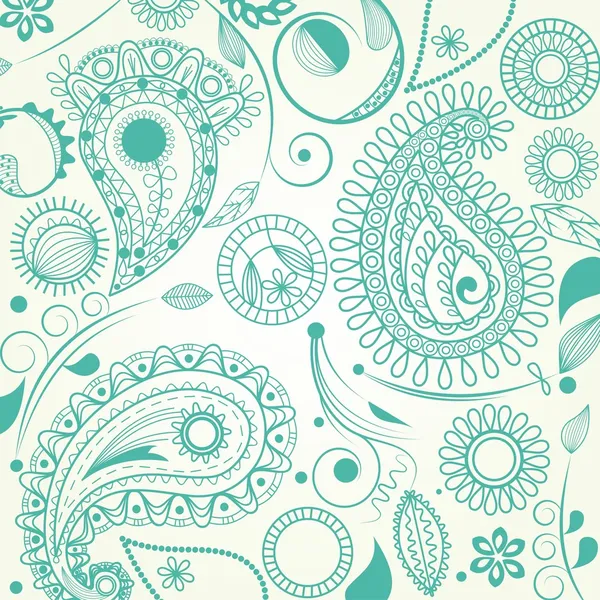 Paisley pattern by Danussa Stock Vector Editorial Use Only