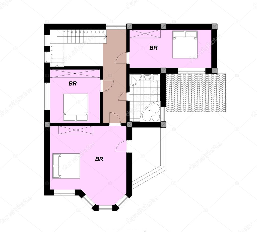 Balcony Detail Cad