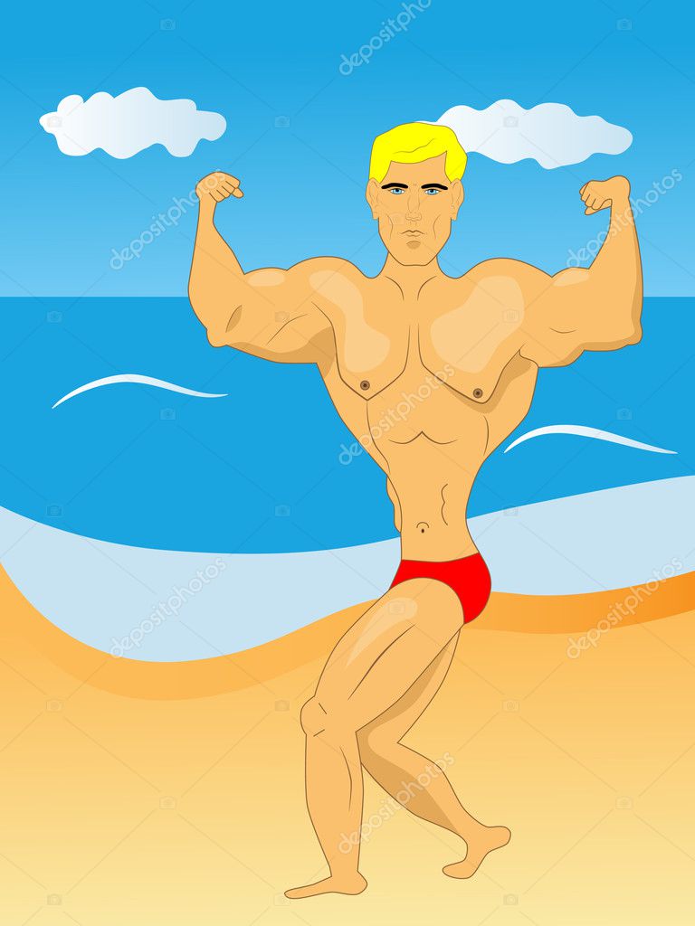 Спортивные мужчины рисунок Спортивные мужчины рисунок