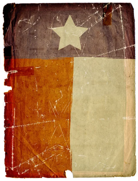 Dirty Grunge American Flag Paper Backgro