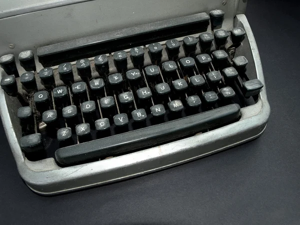 Vintage old type writer keys detail
