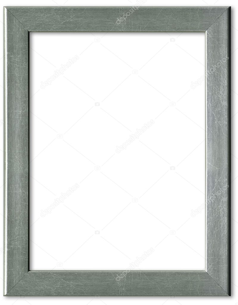 silver photo frame