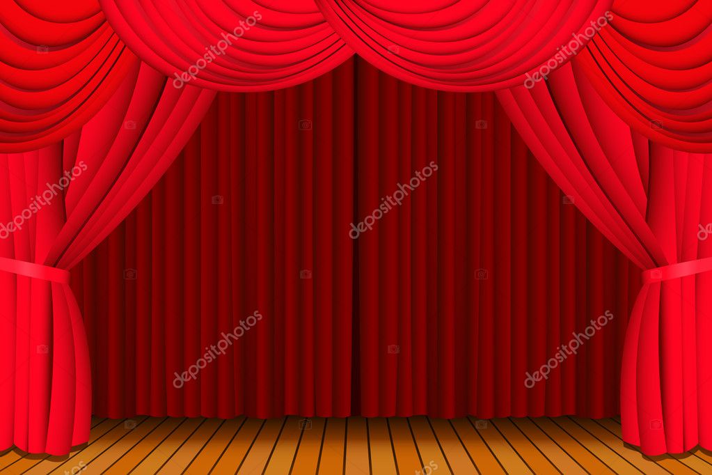 Curtain And Stage