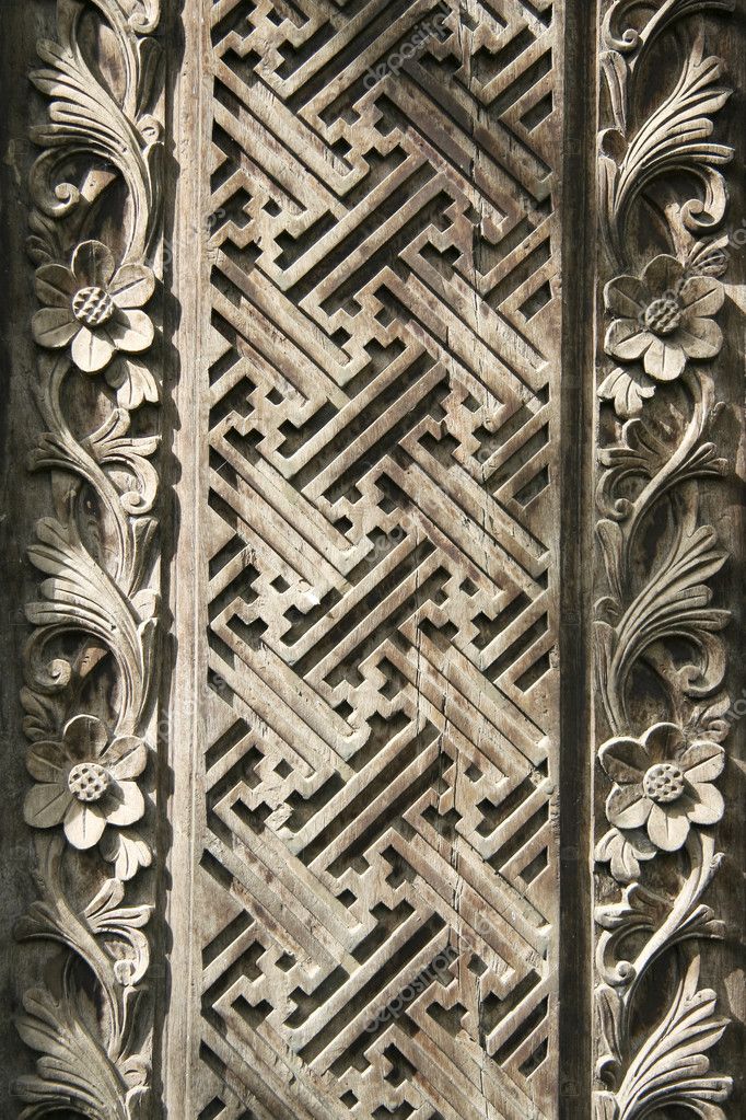 Indonesian Wood Carving Panels