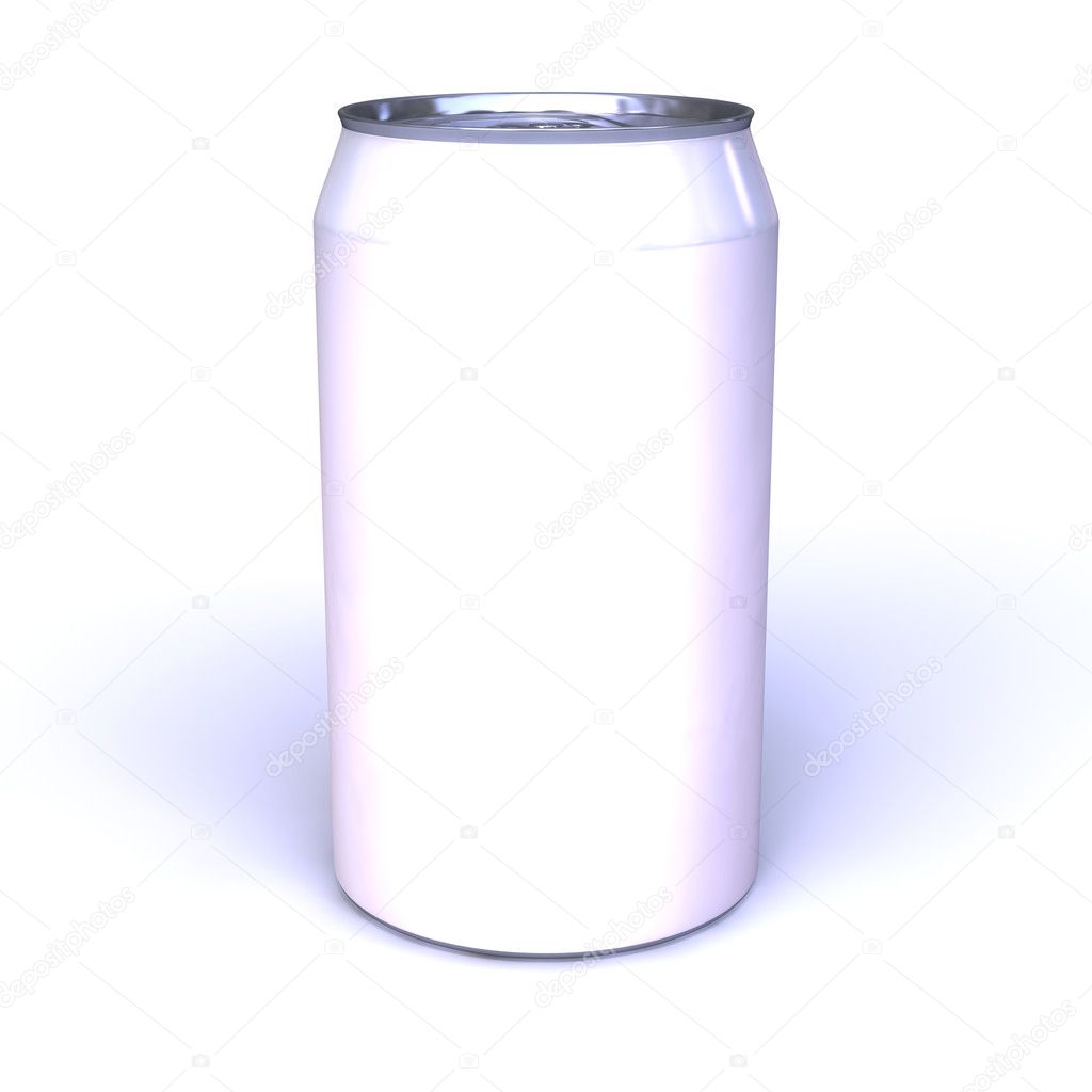 Blank Coke Can