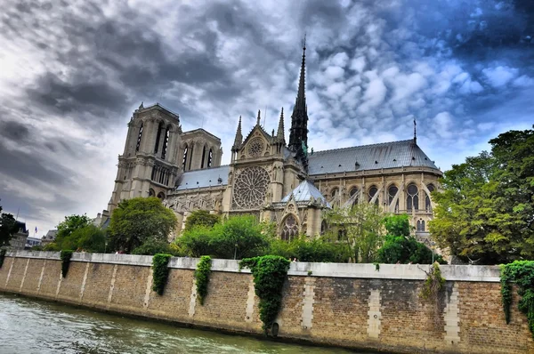 Notre Dam Paris HDR by ragnarok Stock Photo Editorial Use Only