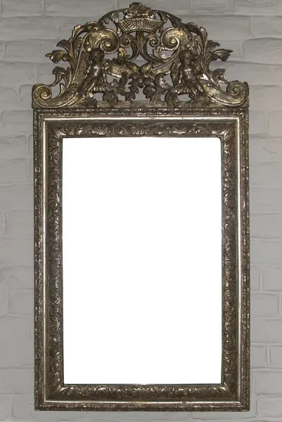 Big antique mirror frame.