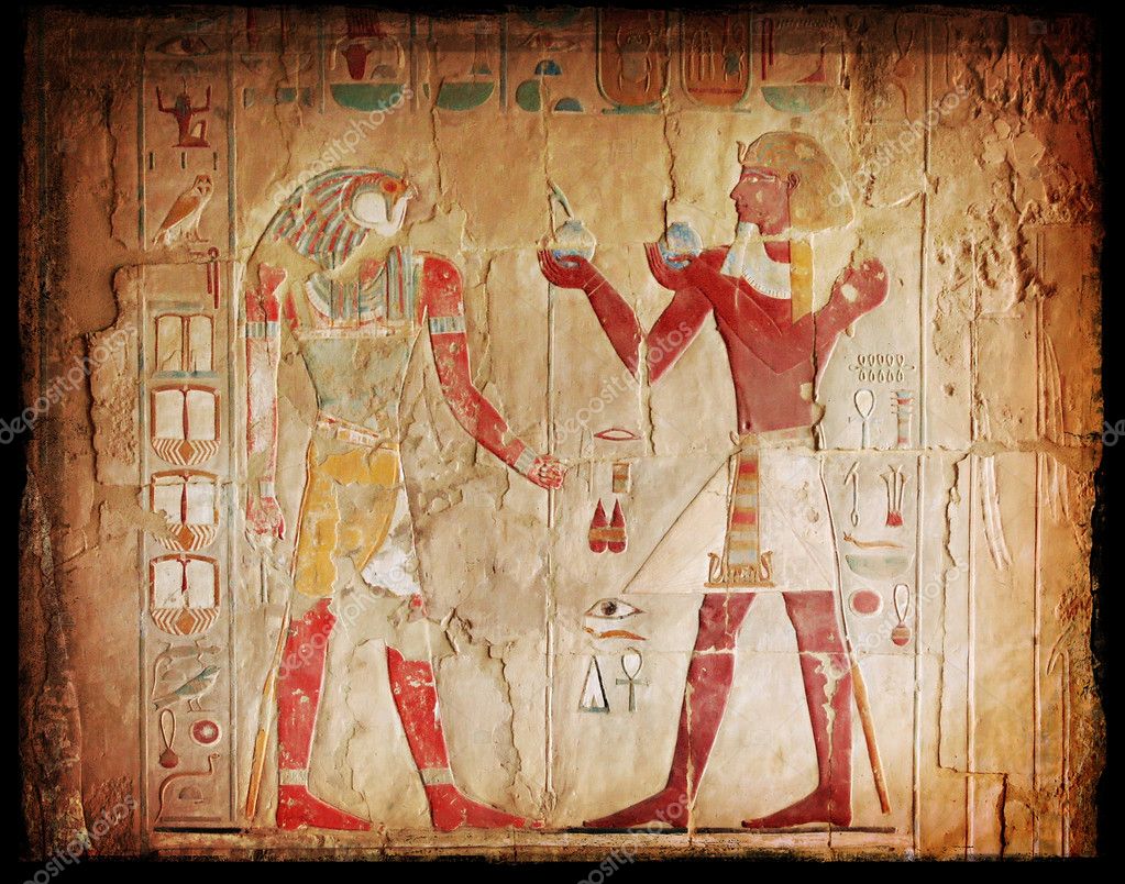 horus in hieroglyphs