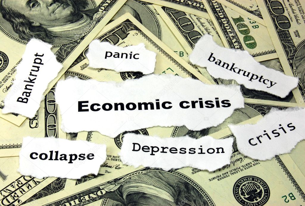 Resultado de imagen de palabras de crisis economica