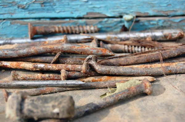 Rusty Nail and screws