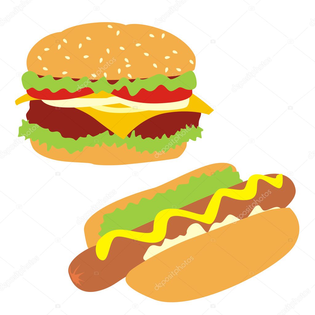 Hot Dog Vector