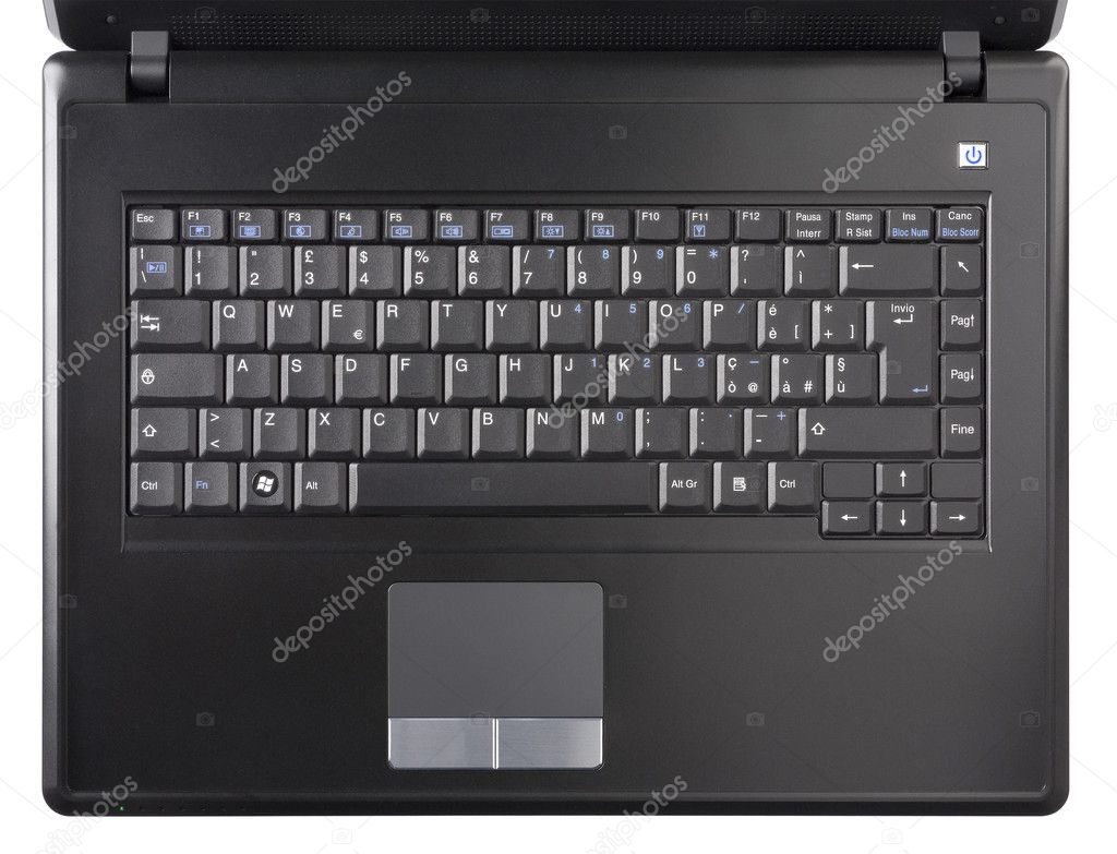 A Laptop Keyboard