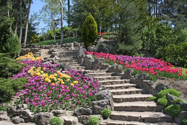 Stone Garden Stairs