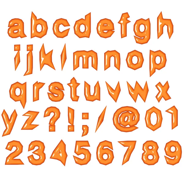 Orange Font