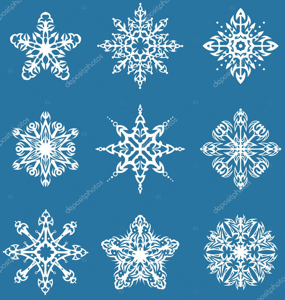 decorative snowflakes set stock vector 169 bastetamon 3138204 decorative snowflakes set stock vector 169 bastetamon 3138204