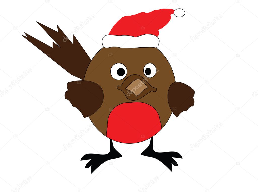 Robin Redbreast Cartoon