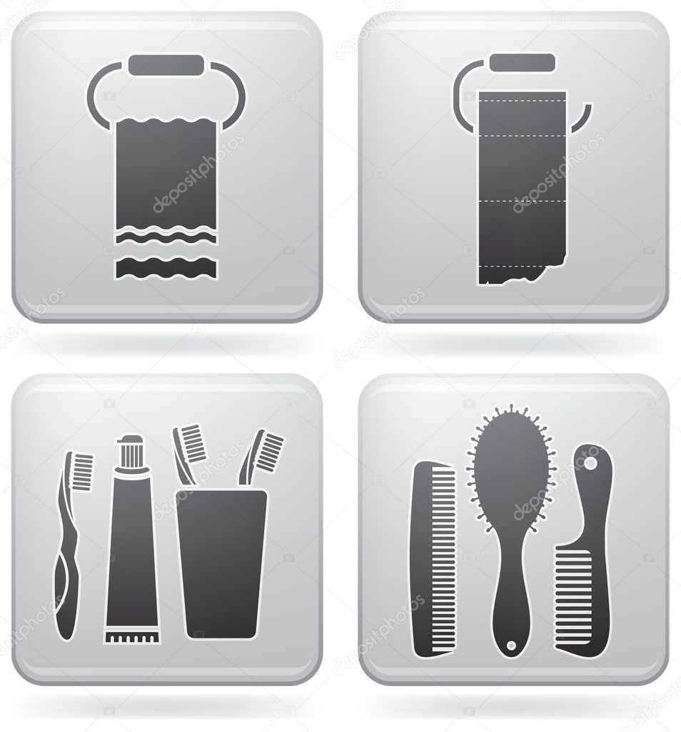 Bath Utensils Stock Illustration Bath Utensils Stock Illustration