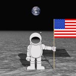 Moon Landing — Stock Photo