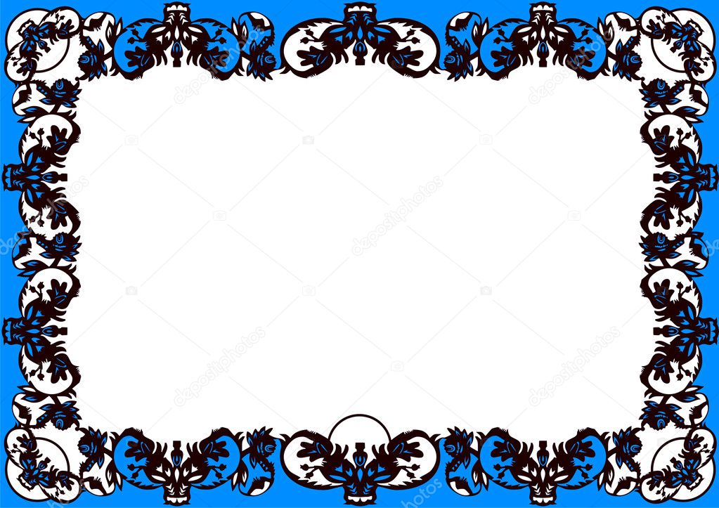 Black Decorative Frame