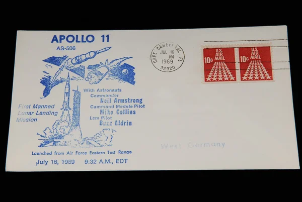 An 1st day letter from Apollo 11.