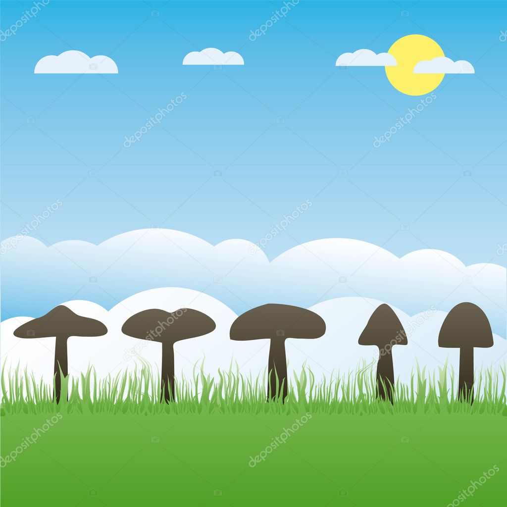 vector free download mushroom - photo #34