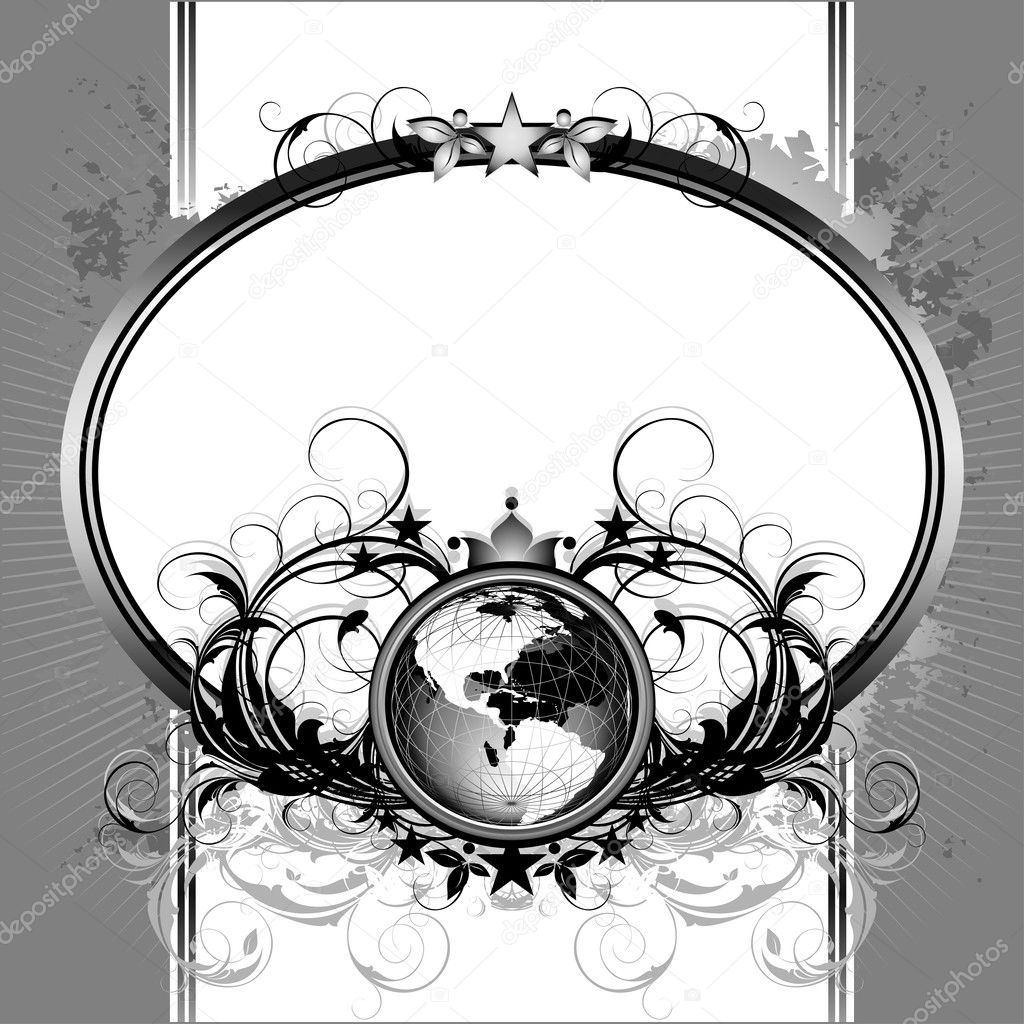 Globe Picture Frame