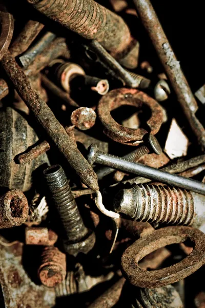 Abstract rusty grunge iron tools