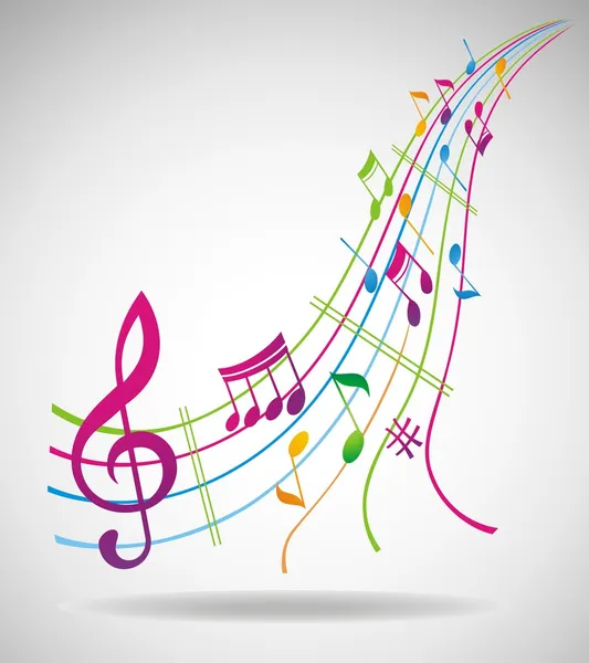 Music Backgrounds  on Colorful Music Background    Stock Photo    Anna Stsonn  3426875