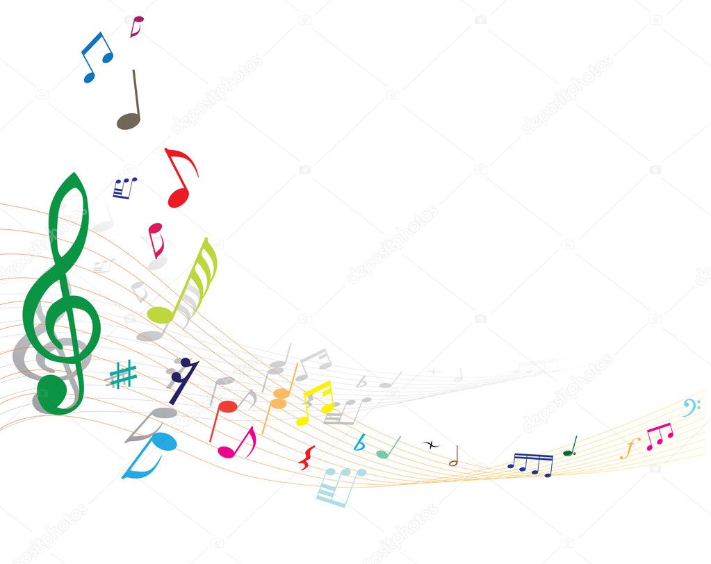 Musical Notes Stock Vector Image By Angelp