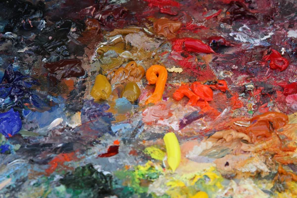 Color Pallet of a painter
