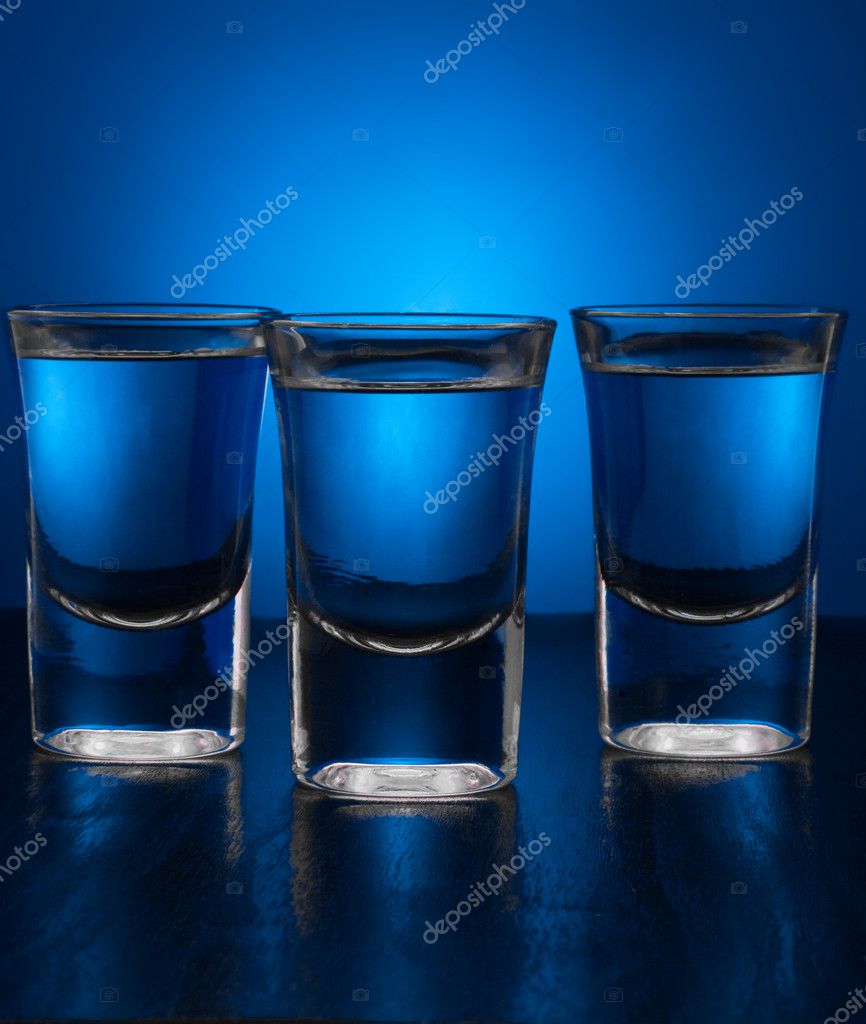 blue vodka