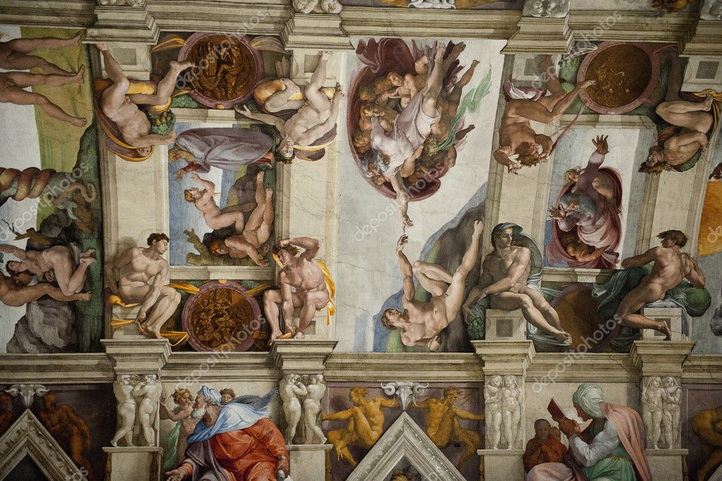Michelangelo Sistine Chapel Ceiling Medium