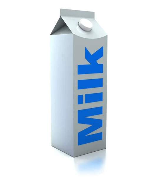 Milk packet — Stock Photo © mmaxer #3791970