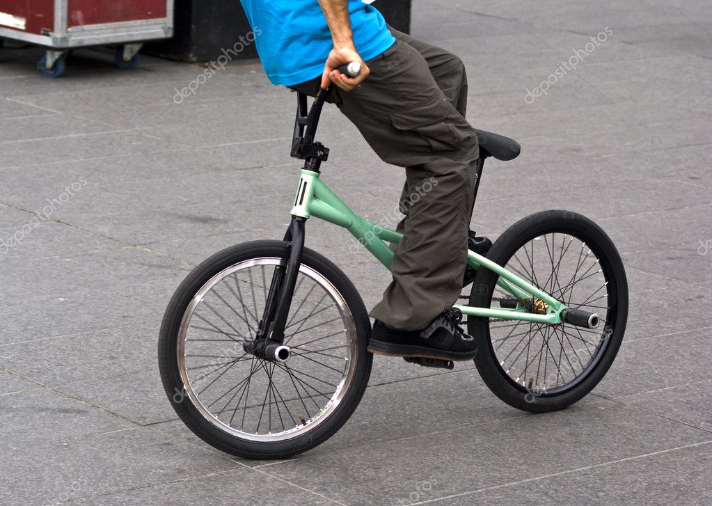 Stunt Bicycle — Stock Photo © easyshutter 3507724