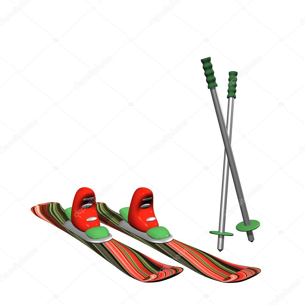 Skiing Sticks