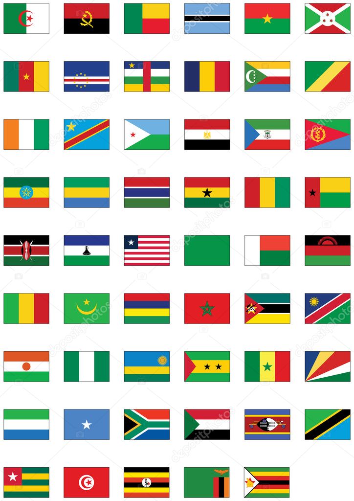 all country flags