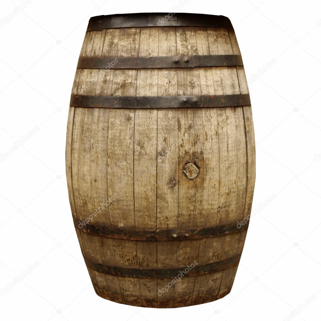 old beer barrel