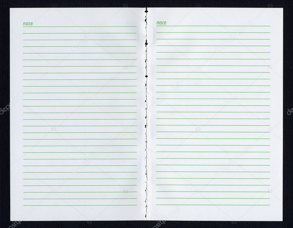 Notebook Blank Page