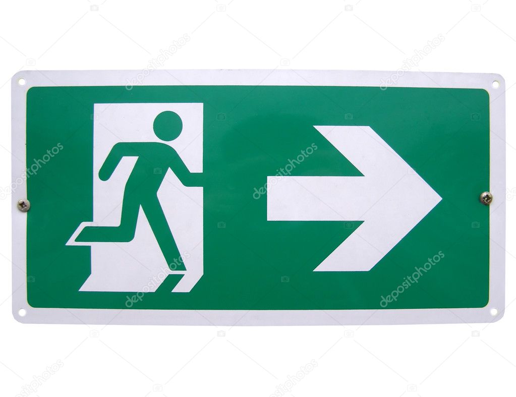 fire exit icon