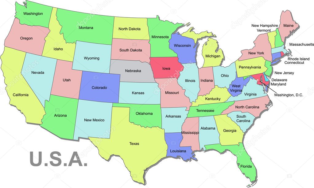 USA Karte | Metro Map | Bus Routes | Metrobus Way Map | Train ...
