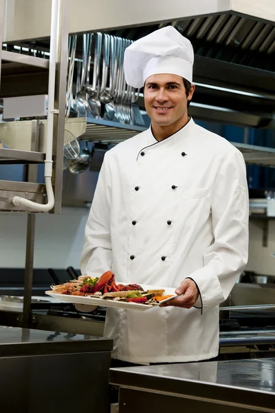 Male Chef in The Restaurant